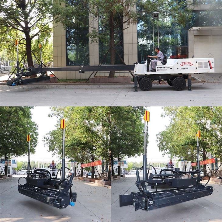 vanse automatic concrete floor levelling machine